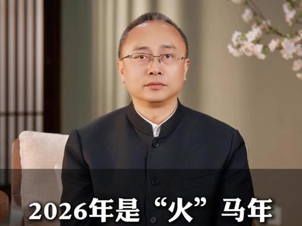 2026年是“火”马年,属马的朋友可要注意。 #开悟觉醒 #认知 #修行 #国学文化 #人生感悟