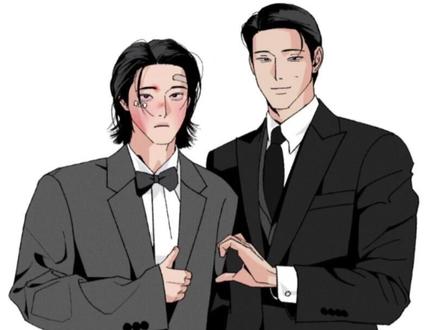 简约的后记,已经让我有戒断反应了。 (恭喜女神第一季完结!!)#和平之上 #主仁哲 #安和平 #韩漫 #和平主义