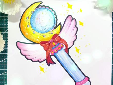 #创作灵感 预祝各位小朋友六一儿童节快乐。今天送个魔法棒给你 #简笔画 #画画 #儿童画 #育儿 #创意美术 #亲子 #画画的日常 #想画就画 #少儿美术 #零基础学画画 #知萌计划 #画画的baby #儿童简笔画 #绘画 #爱画画的孩子 #手绘 #儿童绘画