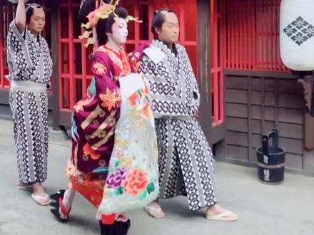 京都花魁游街 满分10分您给打个分?