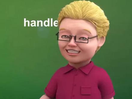 love handle 哈哈哈#看动画学英语 #趣味英语 #每天学习一点点 #英语 #背单词