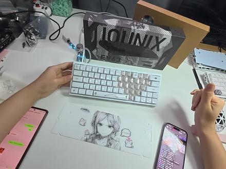 ev63还能这么改! 外观帅到爆炸的ev#ev63 #wooting #磁轴键盘