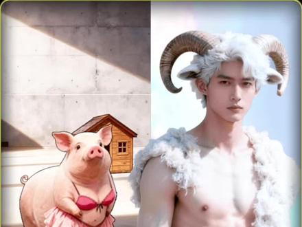 《猪羊报恩》小猪变身超美的 #怪谈研究所2