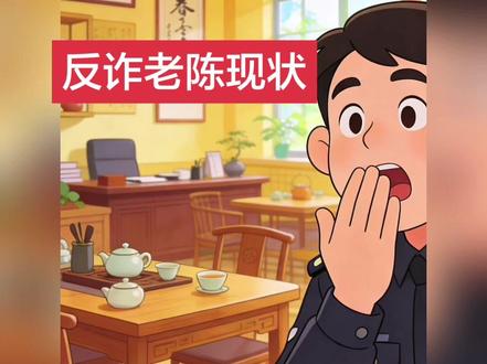 反诈老陈最新状态:抖音停更,快手转发,虾仁不说话!#梗玩主理人#反诈