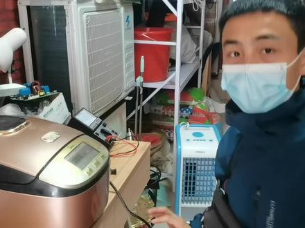 电饭煲出现故障,看维修小哥是如何找到问题解决的,大家来学习!#刷到的朋友开心快乐每一天