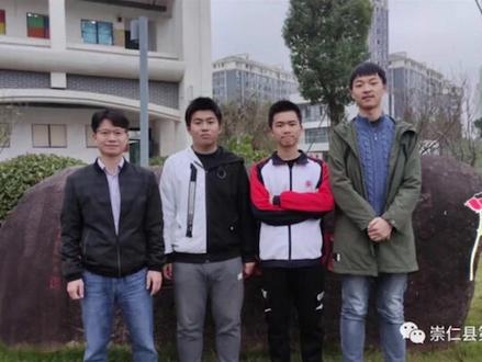 崇仁一中这几个高三学子,棒棒哒