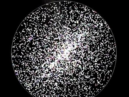 幂运算 球每次弹跳都会自我复制#几何图形 #星球动画