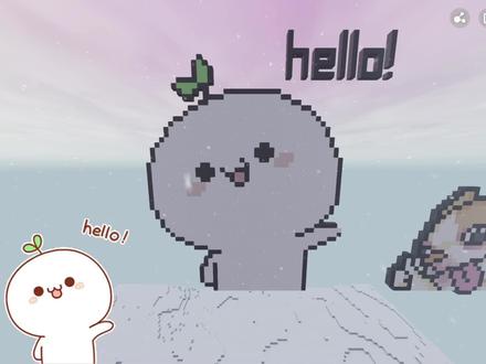 hello!#迷你世界 #长草颜团子