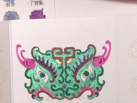 #水彩 #手绘 飞乐鸟迷你珠光水彩,一起来画减压小画吧!#每日一画 #画画 #飞乐鸟