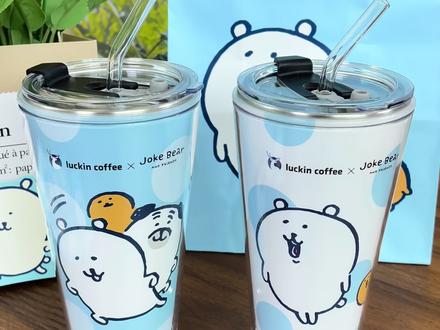 瑞幸联名自嘲熊的杯子改造来啦!4.13上新联名!先看看改造效果吧!#瑞幸联名自嘲熊 #自嘲熊 #自嘲熊周边 #瑞幸咖啡 #瑞幸杯子改造