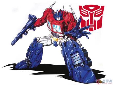 徒手绘画教程:擎天柱#变形金刚 #动漫手绘