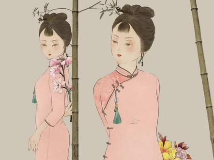 旗袍为什么不是汉服?有人说旗袍可追溯到两千年前的深衣,可更多人说是旗人女装改进的#汉服 #旗袍 @抖音小助手