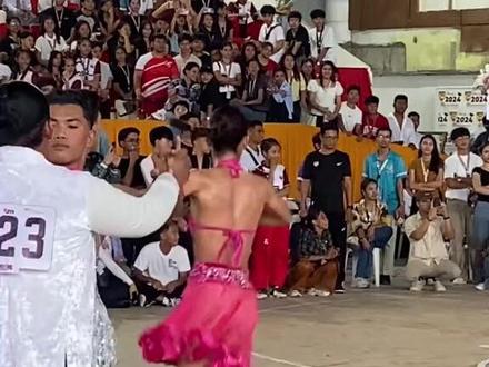 FUN-04: 菲律宾大学拉丁竞技体育舞蹈(4)哈哈哈哈哈 #csu #dancesport #fyp #trending #tiktok csu univ meet 2026 third-kind dancesport compilation