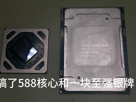 拆至强银牌#cpu #拆CPU #电脑