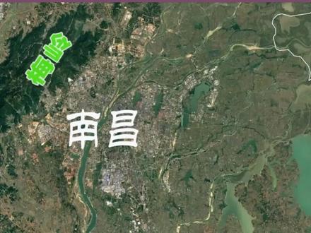 南昌隆兴大桥模拟路线 #南昌 #隆兴大桥 #赣江 #昌九高铁 #宜春