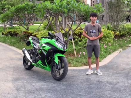 祖国版的小忍者太强大了 哈哈哈 Kawasaki在瑟瑟发抖 #ninja250 #敬凝说车