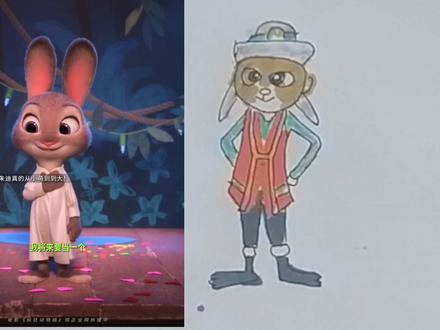 兔子警官#简笔画 #儿童动画 @抖音创作者中心🍓