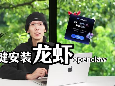 一键养龙虾,一分钟安装好,电脑小白也可以!#龙虾 #openclaw#aigc #ai#教程