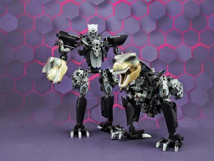 乐高moc:野兽战争系列-霸王龙威震天
霸王龙的变形设计还是参考了孩之宝王国系列,无奈水平有限,还是有部分插拔变形成分,不能像猩猩一样一体变形。
再有遗憾的是乐高太缺紫色零件了,就干脆做了黑灰配色。
这只还原度有限,希望看官们轻拍,喜欢的话请继续三连支持,多谢!
#乐高 #变形金刚 #乐高moc #猛兽侠 #威震天