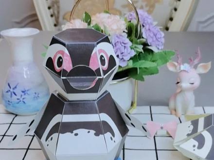 揭秘动态折纸玩具—炸弹企鹅,简单好玩,涨知识#手工 #亲子手工 #益智玩具 #折纸 #创意礼物