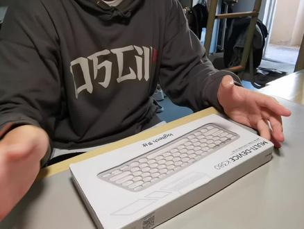 #开箱测评 #罗技键盘 #大学生宿舍 K380拿下☺☺☺