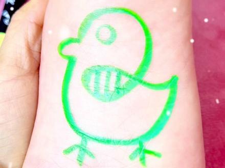 口诀画童年的小鸭子,你学会了吗#简笔画 #简笔画教程 #小鸭子简笔画 #雪地画