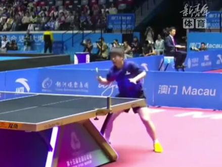 #新青年体育 据央视新闻消息,2025年11月10日,第十五届全运会乒乓球女单1/16决赛,孙颖莎4比0战胜刘炜珊,取得开门红,晋级16强。继续加油!#第十五届全运会 #孙颖莎4比0战胜刘炜珊
