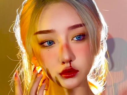 “这个冬天最有意思的是 你没有及时出现 我也期待落空”#画中人仿妆