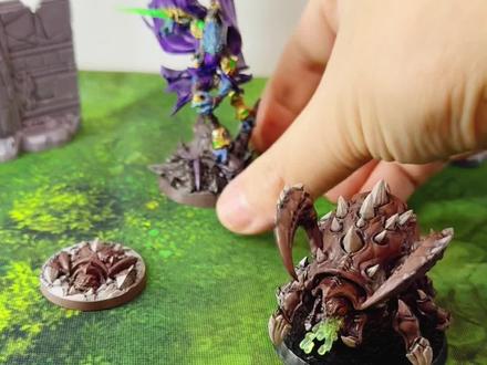 星际争霸2026蟑螂涂装! #游戏手办 #涂装模型 #童年玩具