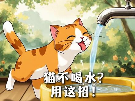 你家猫夏天宁可渴着也不喝水?不是它不渴,是方法没用对! 揭秘让猫咪主动喝水的神奇妙招#猫咪喝水 #宠物用品推荐 #养猫技巧 #猫咪健康#夏天养猫