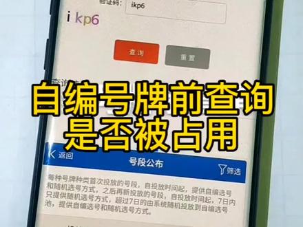 #车牌 #车牌选号 #车牌选号小技巧 #靓车牌 #选号技巧