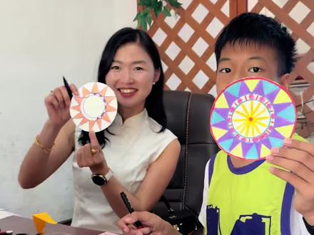 三月三手工铜鼓制作,简单好玩#亲子手工 #三月三 #手工铜鼓#广西三月三