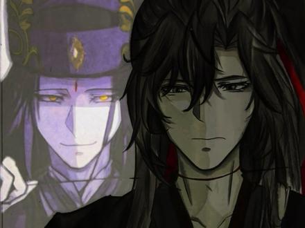 蓝忘机,你的命在我这里 #魔道祖师 #魏无羡 #蓝忘机 #手绘临摹 #威思立三代马克笔