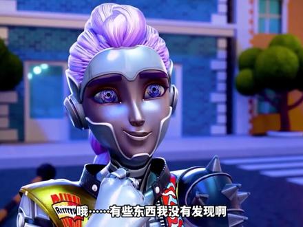 猎魔女团MMD:鲁米、佐依、米拉“变身钢铁侠”拯救城市