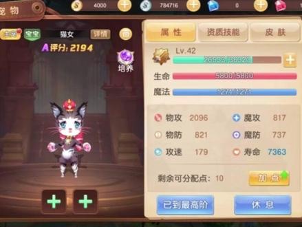 #回合制手游 #推荐 宠物推荐-猫女,最全培养攻略!!新手一定要看