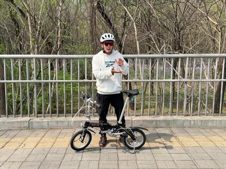 折叠车圈速榜 | 大行412 #自行车 #折叠自行车 #户外骑行 #单车骑行 #大行 #大行折叠自行车