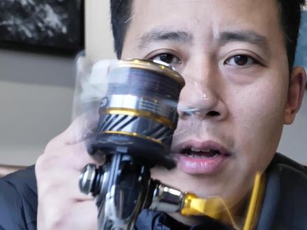 滑漂选轮避坑!500/1000型的小轮子轻便,却拉低抛投距离 #滑漂钓法 #矶竿滑漂 #纺车轮 #滑漂竿