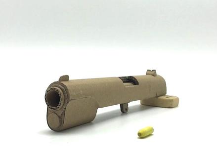 M1911可发射版,滑膛制作教程!!