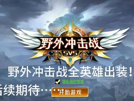 #游戏日常 野外冲击战大全