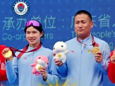 #第十五届全国运动会 公安体协运动员黄安琪,香港夺金!