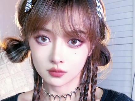 音乐节甜辣发型教程#甜系女孩 #发型 #性感可爱