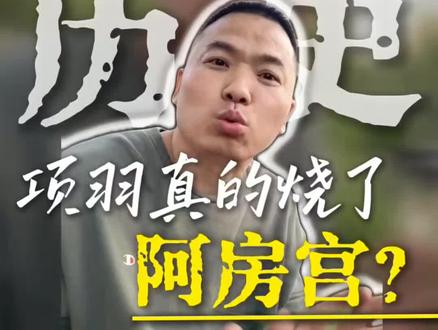 阿房宫真的被项羽烧了吗? #阿房宫 #项羽 #秦朝 #历史 #秦始皇