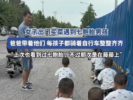 女子出门遇到七胞胎#一路风尘酿做酒