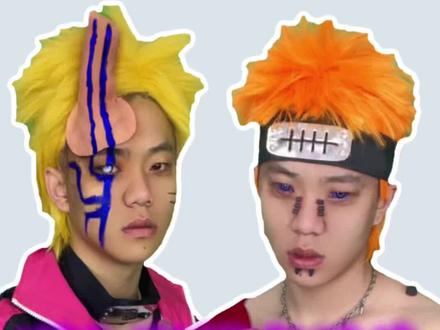 博人登上痛苦榜第一!#火影忍者 #二次元 #搞笑 #cos #动漫