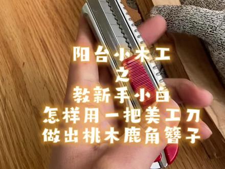 #桃木簪子 #桃木 #手工diy #簪子 #手工 #桃木发簪制作 #手工教程分享