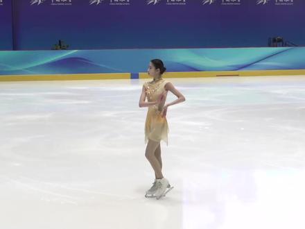 #花样滑冰 陈虹伊 奥运选拔赛自由滑(5场比赛,最好成绩123.36分)