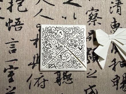 维多利亚手写信 #折纸 #手工diy #维多利亚手写信 #礼物 #教程