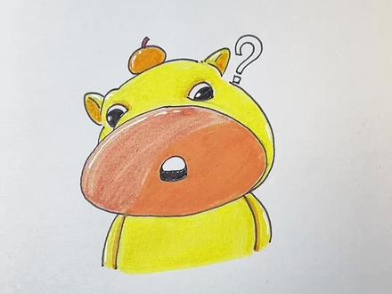 可爱的粉丝投稿画多了,总有种我是高手的错觉,奶龙都快压不住了 #亲子简笔画 #表情包临摹 #奶龙 #儿童学画画 #每天更新简笔画