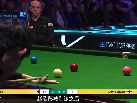 威尔士赛:吴宜泽火力全开上演极限破百,4:0横扫对手强势晋级八强#斯诺克 #台球 #吴宜泽 #威尔士公开赛