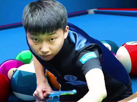 一场比赛,全部清台?
#张泰艺 #陈思明 #乔氏中式台球大师赛